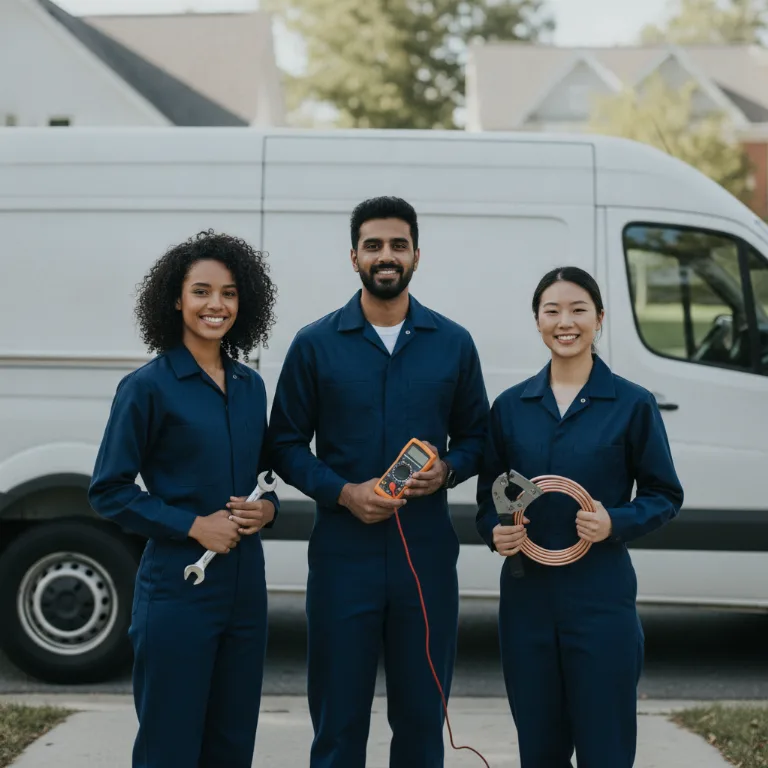 HVAC team in 